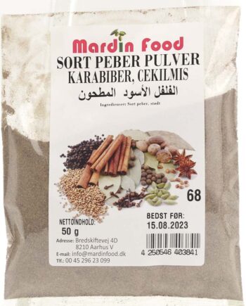 Mardin Food Sort Peber 50