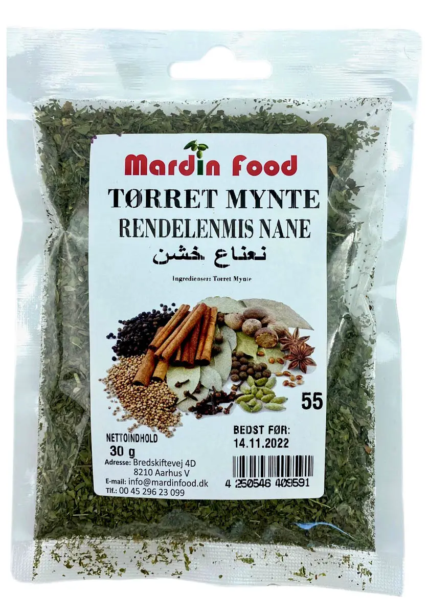 Mardin Food Tørret Mynte 20