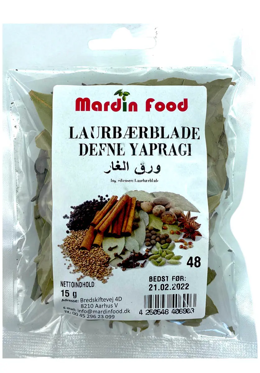 Mardinfood Laurbærblade 10
