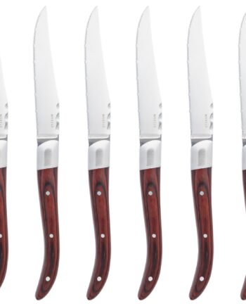 Mareld Grillknive  Rødt Pakkatræ    Stk