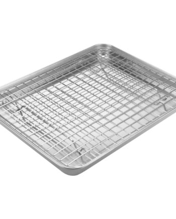 Mareld Plade Med Rist  31     24   Cm  Rustfrit Stål