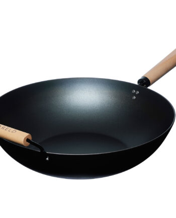 Mareld Wok 36 Cm  Forbrændt Kulstål
