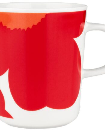 Marimekko Iso Unikko Oiva Krus     Dl  Hvid Rød