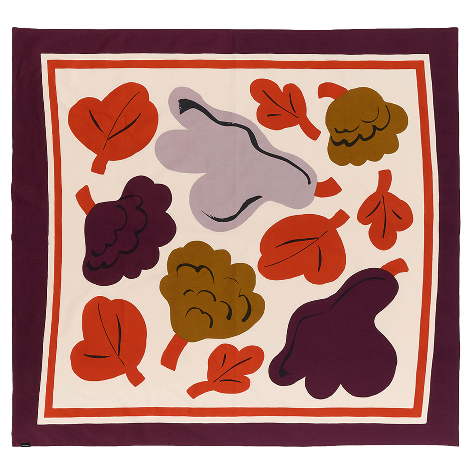 Marimekko Kukasta Kukkaan Dug 140    140 Cm  Terracotta