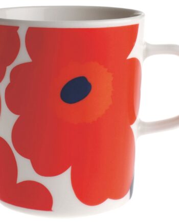 Marimekko Oiva Krus     Dl  Unikko  Rød
