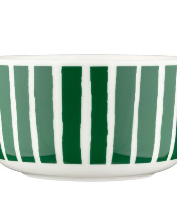 Marimekko Piccolo Skål   Dl  Hvid Grøn
