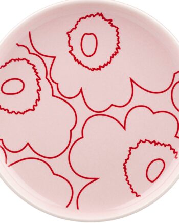 Marimekko Piirto Unikko Tallerken 13   Cm