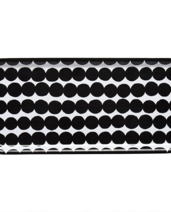 Marimekko Räsymatto Bakke  15   32 Cm  Sort Hvid