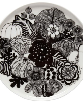 Marimekko Siirtolapuutarha Tallerken  20 Cm  Hvid