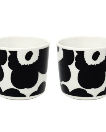 Marimekko Unikko Kaffekop     Dl  Hvid   -pak