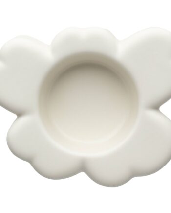 Marimekko Unikko Shape Fyrfadsstage 10     Cm  Matte White