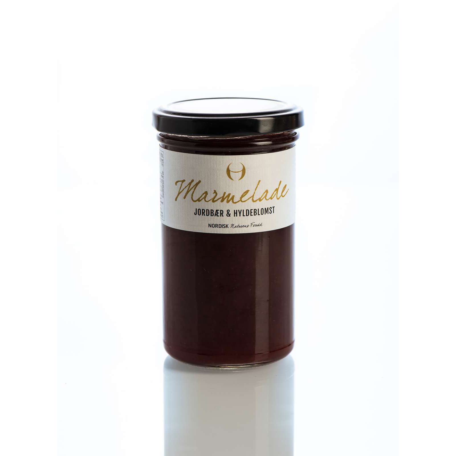 Marmelade Med Jordbær Og Hyldeblomst