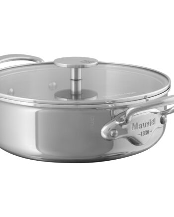 Mauviel Cook Style Gryde Med Glaslåg      Liter