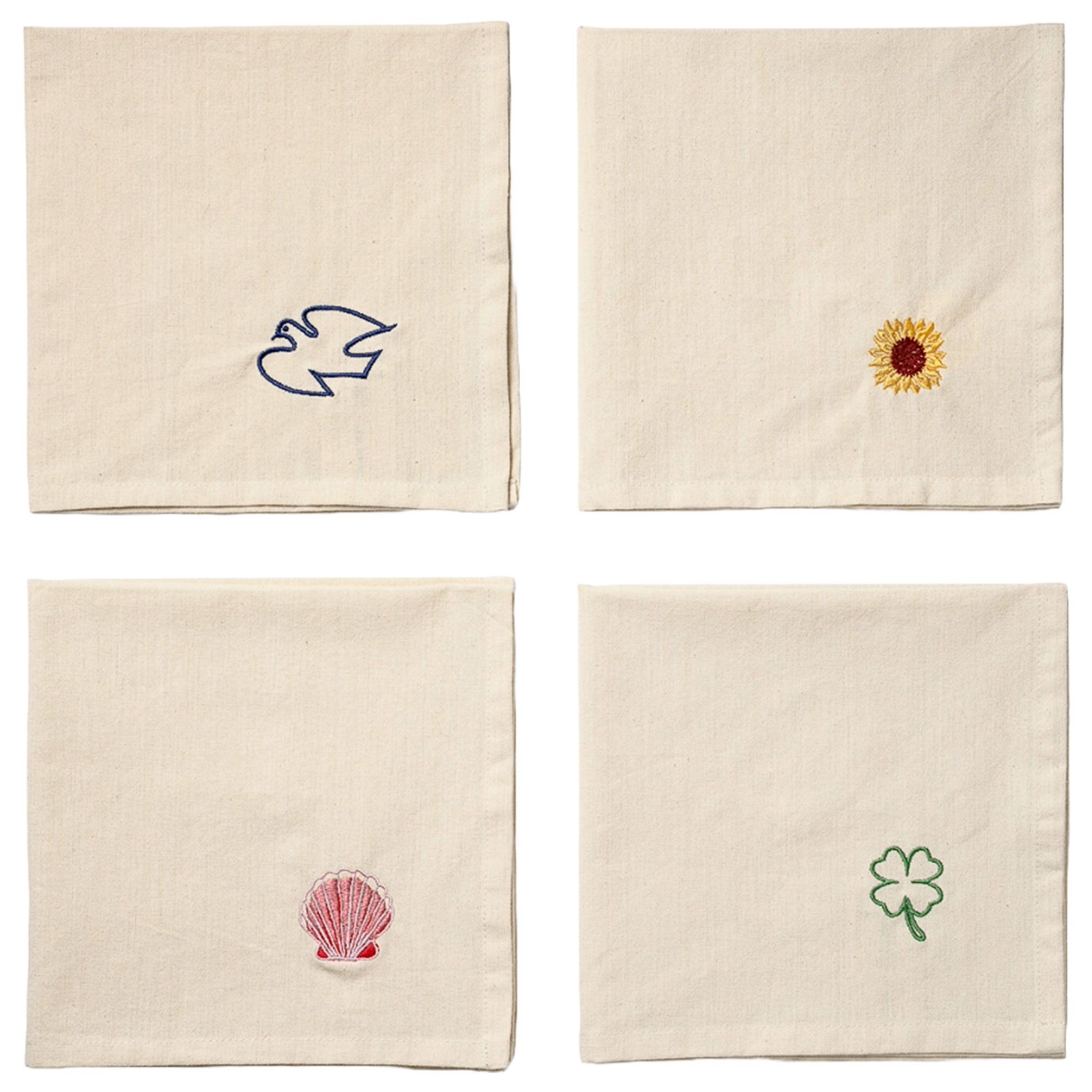 Midnatt Charms Serviet 40x40 Cm -pak