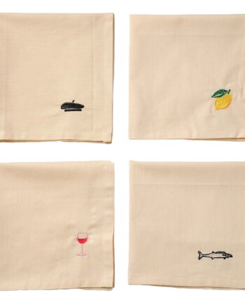 Midnatt Servietter Til Frokost 40x40 Cm  -pack