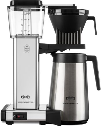 Moccamaster Automatic Thermo Kaffebrygger   25 Liter Polished Silver