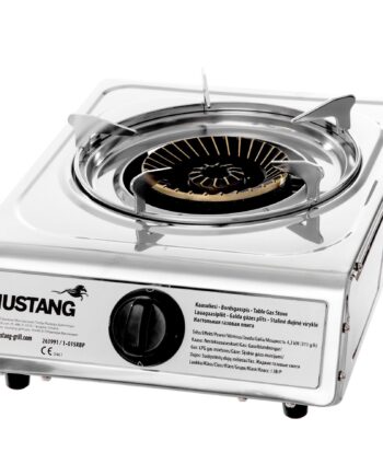 Mustang Gaskogeplade   Brænder Rustfrit Stål     Kw