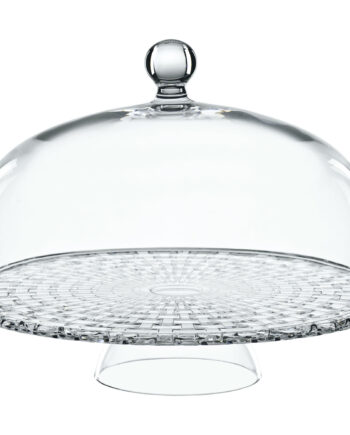 Nachtmann Bossa Nova Footed Cake Plate With Dome
