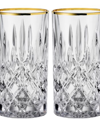 Nachtmann Noblesse Longdrinkglas  37   Cl  Gold    Stk