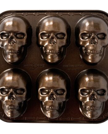 Nordic Ware Haunted Skull Bageform  Til   Kager