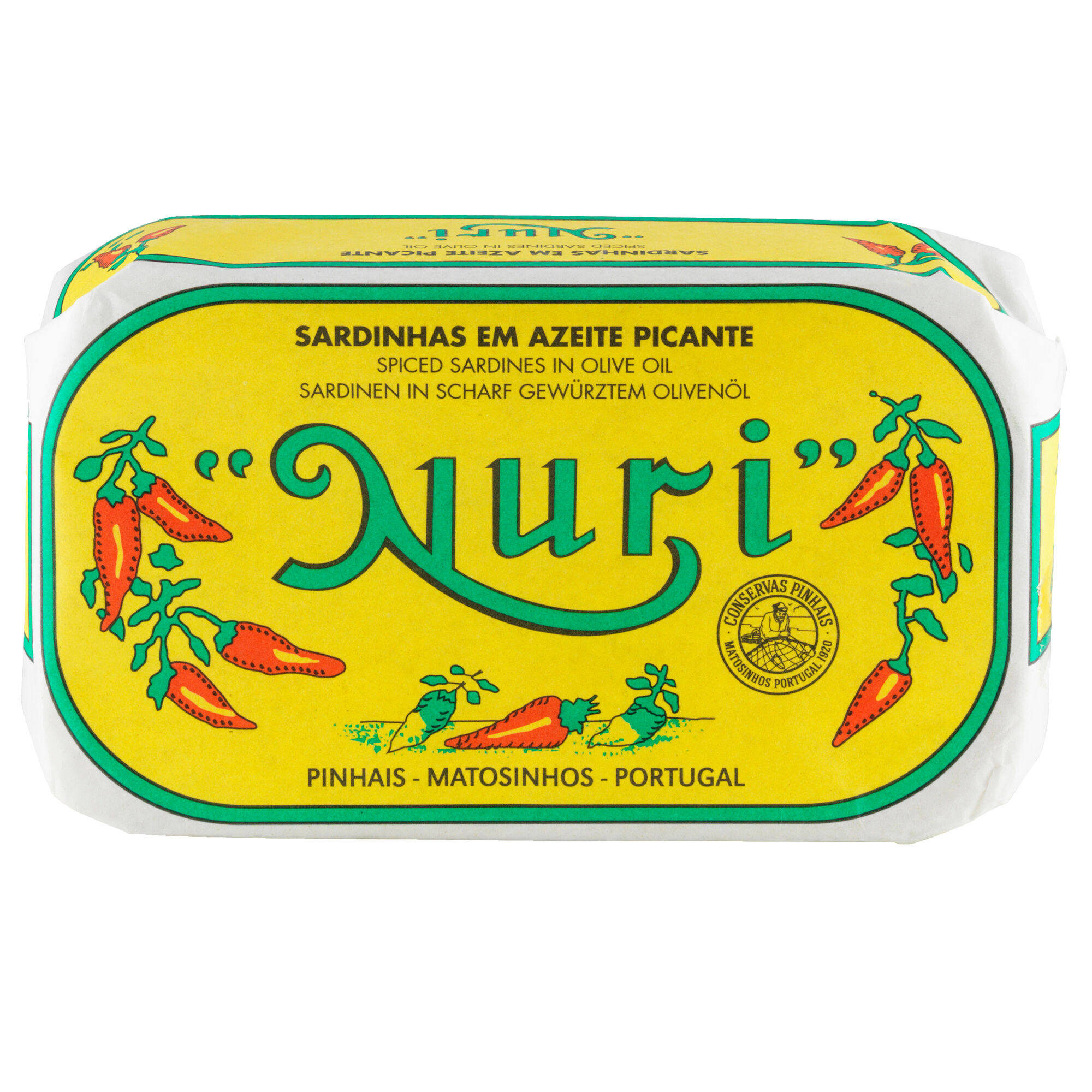 Nuri Krydrede Sardiner   Olivenolie 125