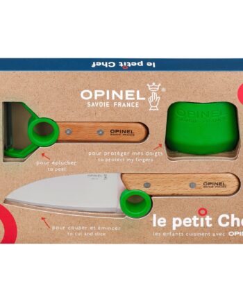 Opinel Le Petit Chef Børnesæt   Dele  Grøn