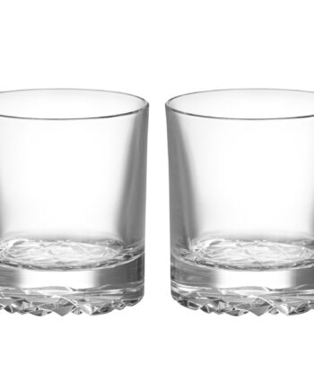Orrefors Carat Double Old Fashioned Glass 28 Cl