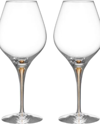 Orrefors Intermezzo Aroma Vinglas 62 Cl  Guld