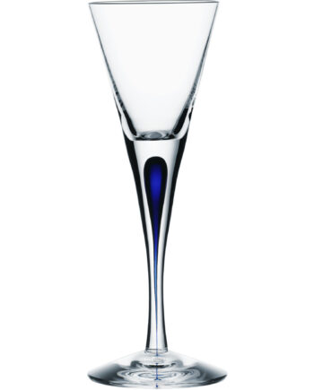 Orrefors Intermezzo Blå Snapseglas  6cl
