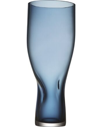 Orrefors Squeeze Vase 34 Cm  Blå