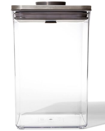 Oxo Pop Firkantet Steel Beholder      Liter