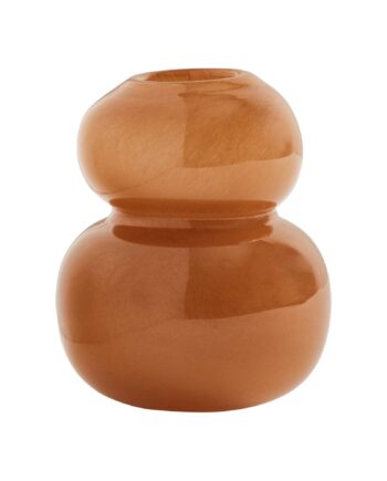 Oyoy Living Design Lasi Vase 12   Cm  Nutmeg