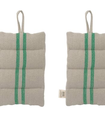 Oyoy Living Design Linu Grydelapper   Stk  Grøn