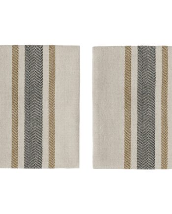 Oyoy Living Design Linu Serviet  Sort    Stk