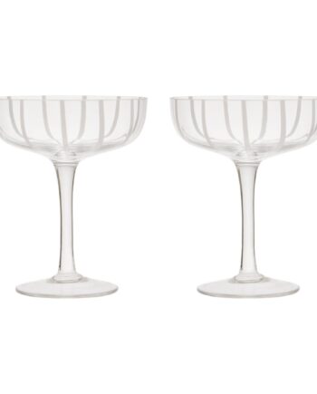Oyoy Living Design Mizu Coupeglas  Klar  Pakke Med