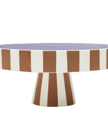 Oyoy Living Design Toppu Serveringsfad 27 Cm  Karamel Lavendel
