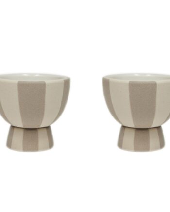 Oyoy Living Design Toppu æggebæger   Stk  Clay