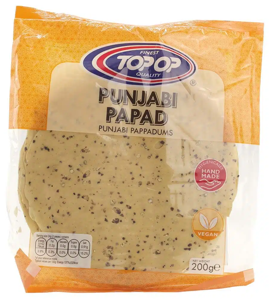 Papadums Punjabi 200gr