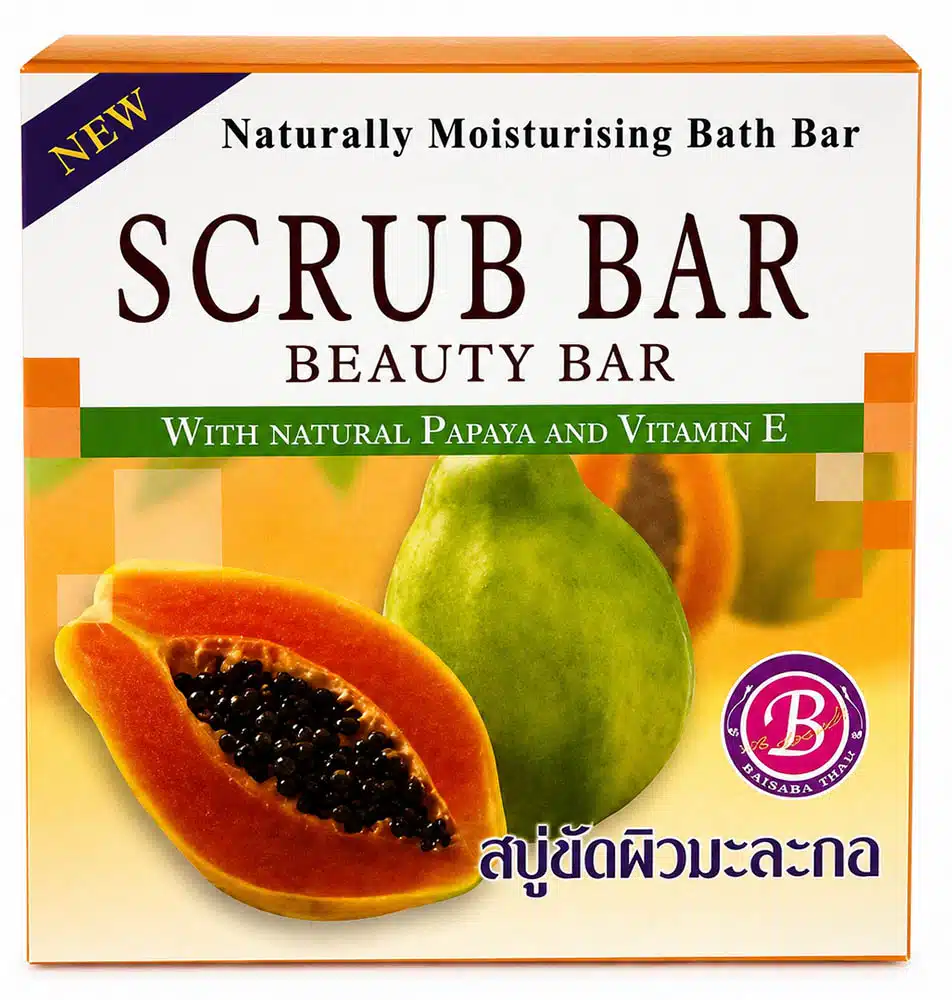 Papaya Scrub Bar 160