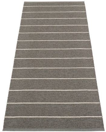 Pappelina Gulvtæppe Carl  70   270 Cm  Black Charcoal