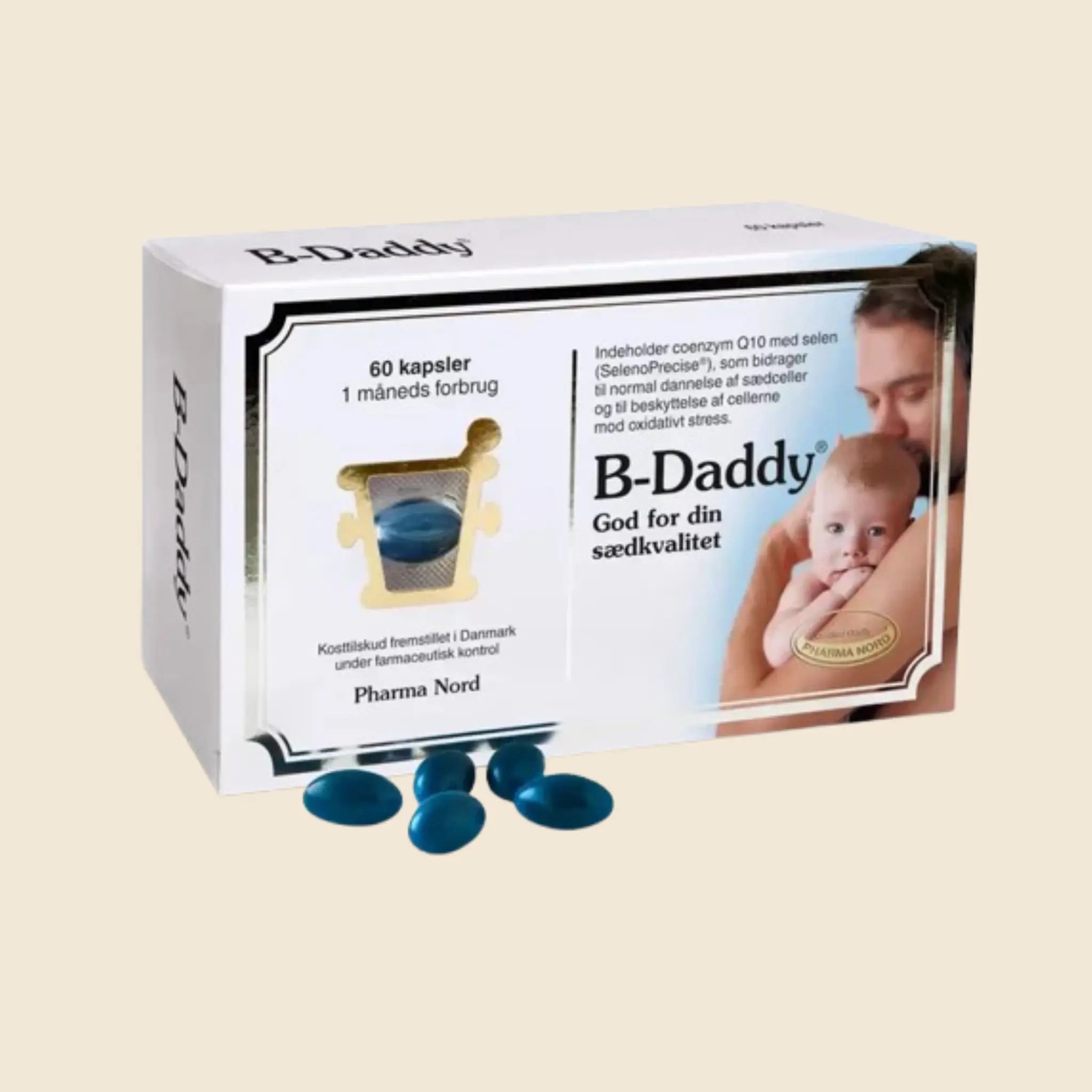 Pharma Nord  -daddy Kosttilskud  Der Støtter Produktionen Af Normale Sædceller  60 Tabletter