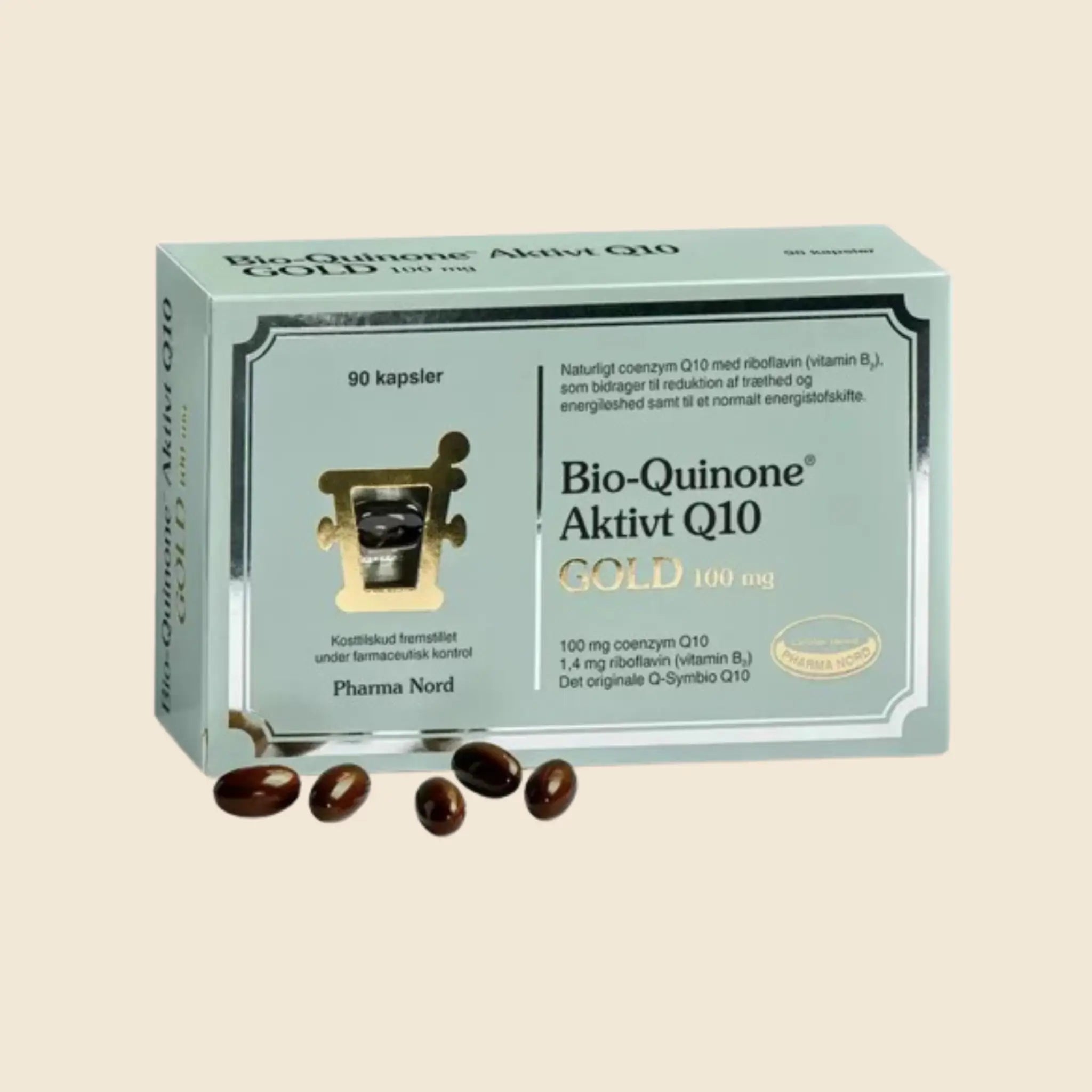 Pharma Nord Bio-quinone Aktivt Q10 Gold 100 Mg 90 Stk