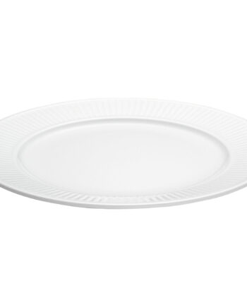 Pillivuyt Hvid Plissé Tallerken    28 Cm