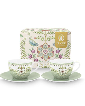 Pip Studio Lily   Lotus Cappuccino Kop  -pak