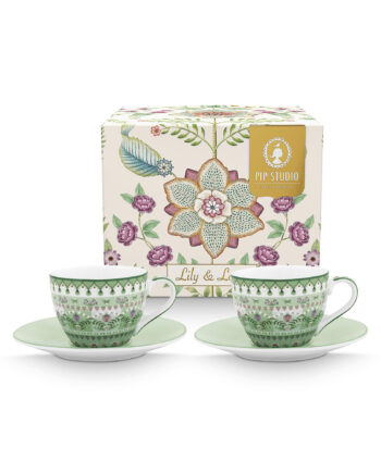 Pip Studio Lily   Lotus Espressokop 120 Ml  -pak