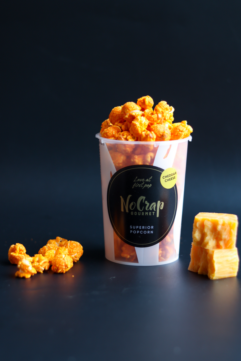 Popcorn Med Cheddar Ost Nocrap Gourmet