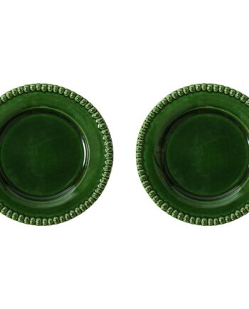 Potteryjo Daria Tallerken  18 Cm  Moss    Stk