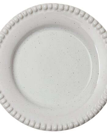Potteryjo Daria Tallerken 18 Cm    Stk  Cotton White Shiny