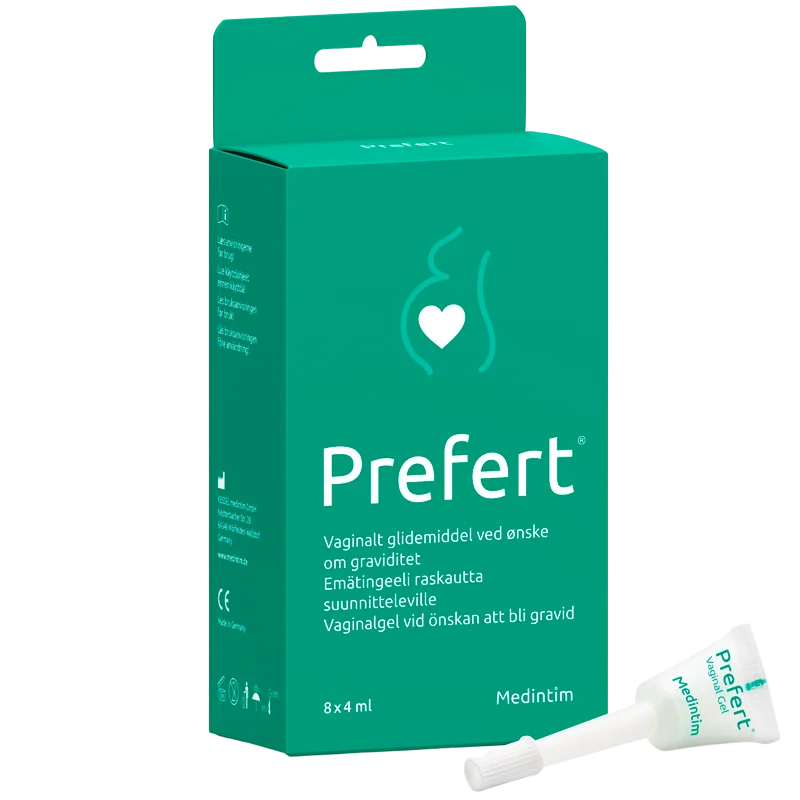 Prefert Vaginal Gel  Glidecreme Der Forbedrer Sædcellernes Bevægelighed