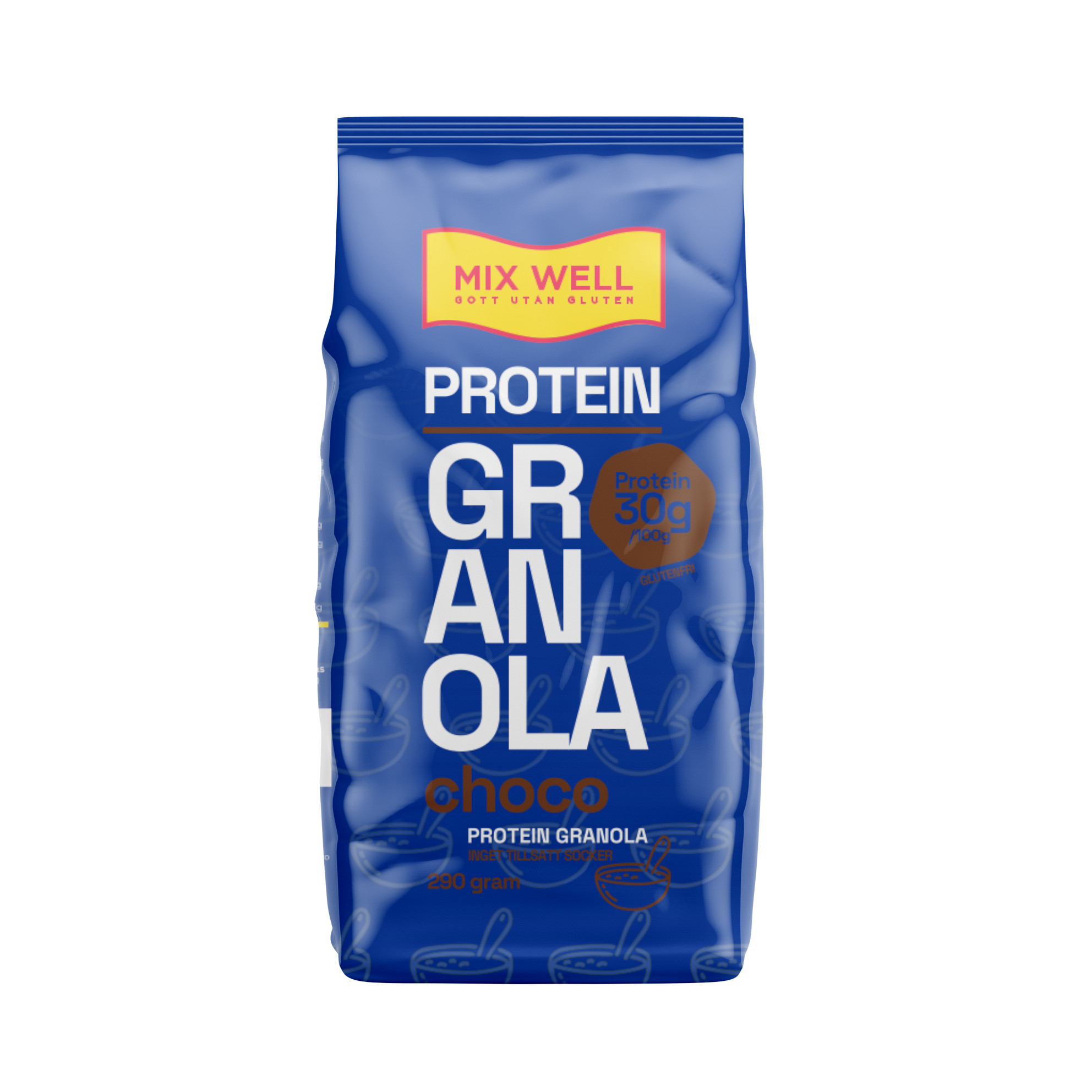 Protein Granola Choco Mix Well 457